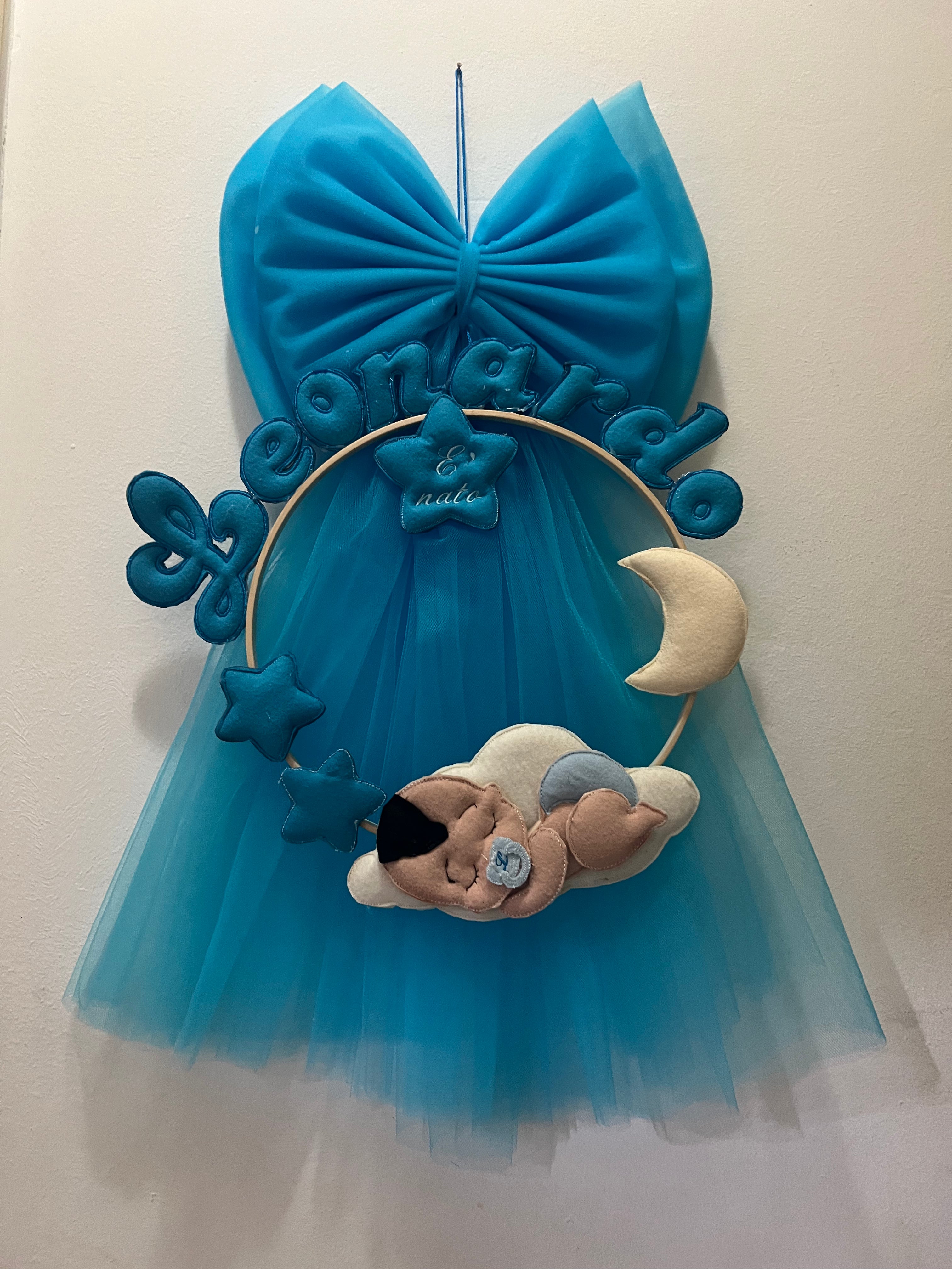 Fiocho nascita personalizzato
