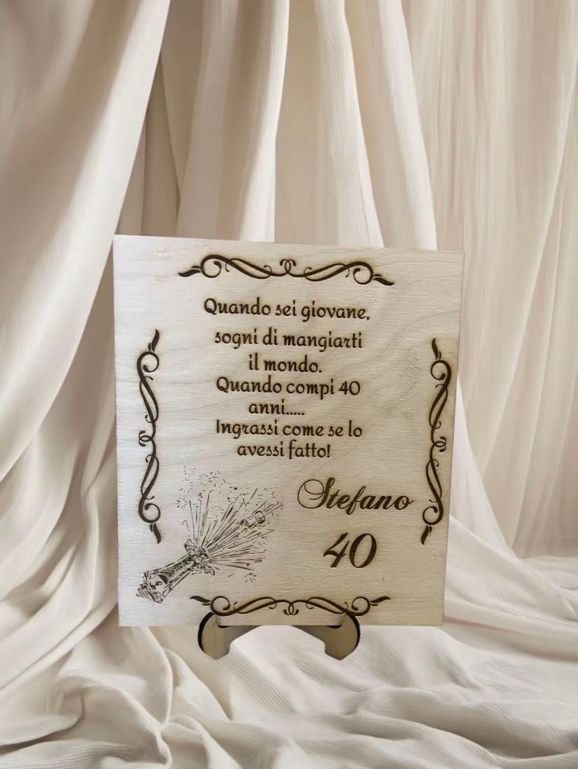 Quadro Personalizzato In Legno